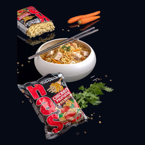 HAS nudle – 100% domaći proizvod koji spaja porodičnu recepturu i savremene nutritivne standarde, obrok spreman za 3 minuta.
