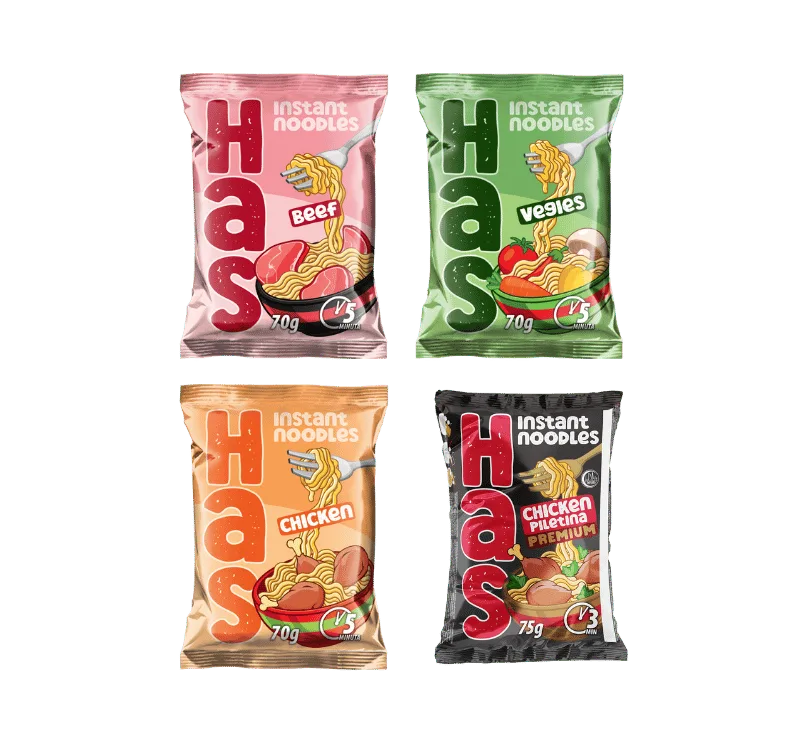 Single pakovanje HAS nudli – klasična porcija za obrok
